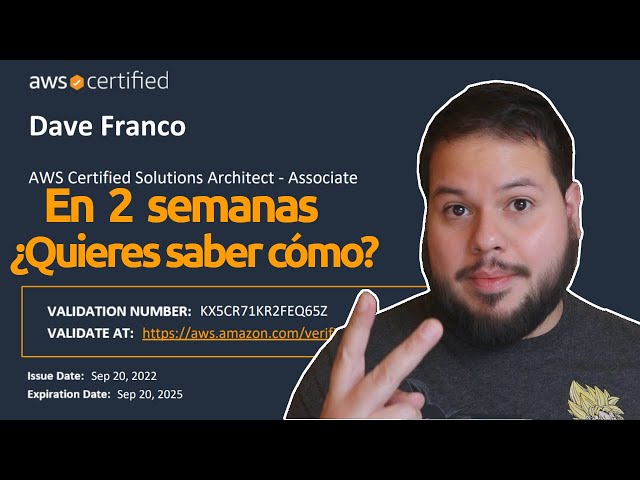 AWS Solutions Architect - Let me tell you how I got it