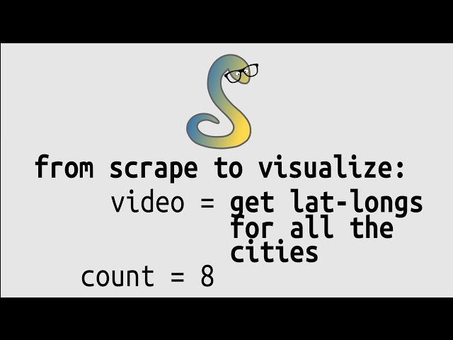Python: getting latitudes and longitudes for all Craigslist cities