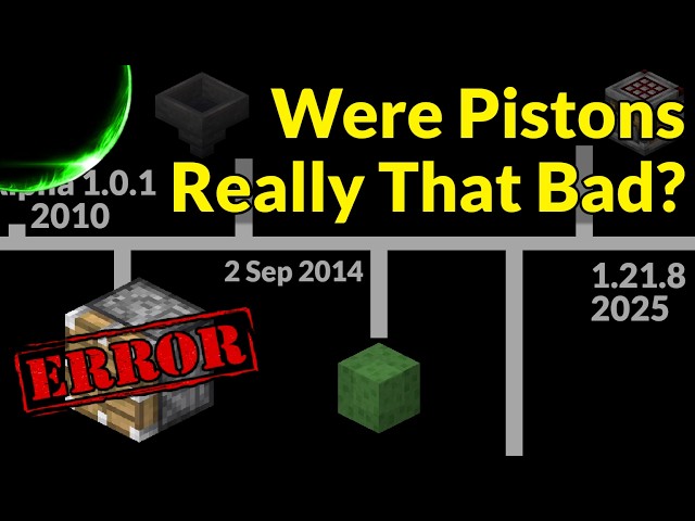 The History of Redstone Versions 1.21 Down to Alpha 1.0.1 | Minecraft Misc Tutorial