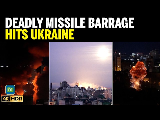 Russia Launches Massive Missile And Drone Attack On Ukraine, At Least 10 Killed