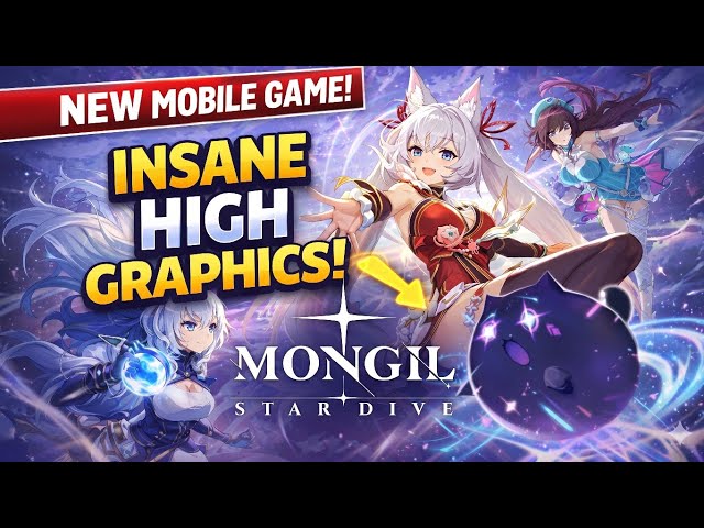 Mongil star dive max graphics gameplay #mongilstardive #highgraphics #androidgaming 