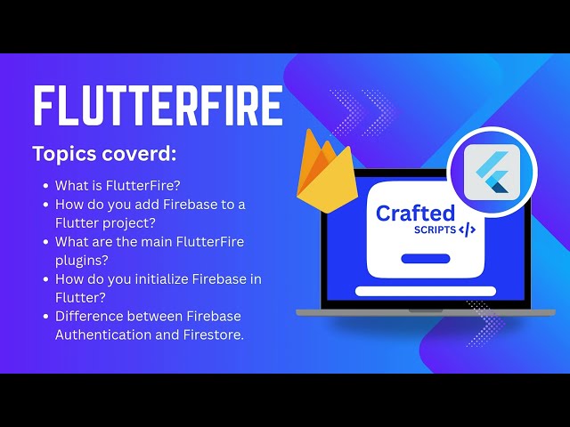 PART 1 | Top FlutterFire Interview Questions & Answers | Firebase Integration in Flutter Explained