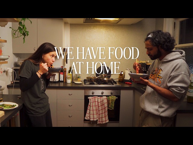 watch this while you eat | what two people who love to cook eat in a week