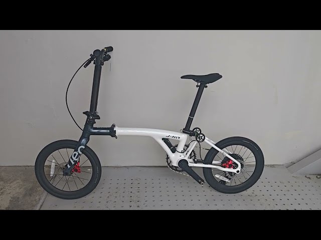 Java Neo 3, 16 inch, Full carbon frame, white with blue or Grey