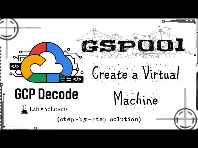 Create a Virtual Machine | GSP001 #googlearcade