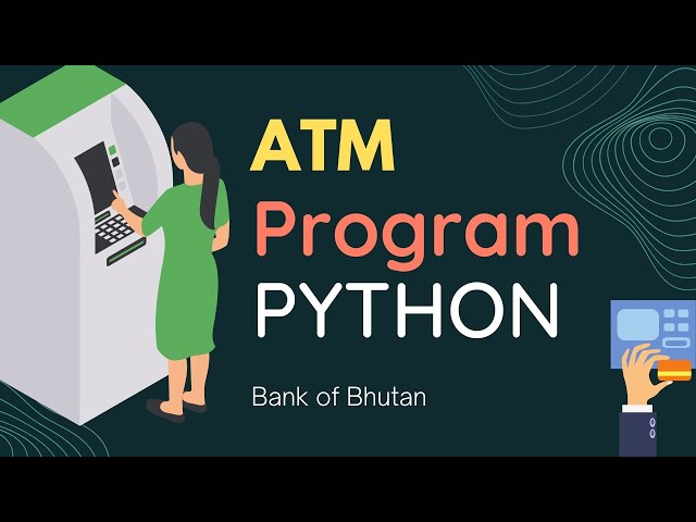 How to program a banking system in python using object oriented programming.
