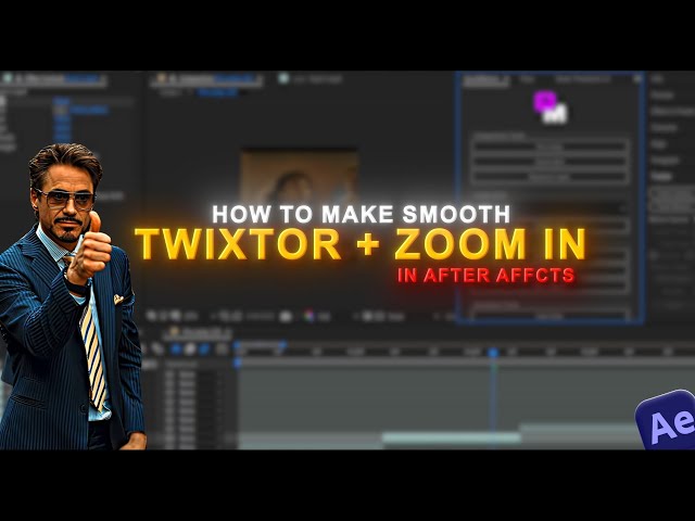 How To Create Smooth Zoom-In Transition in After Effects