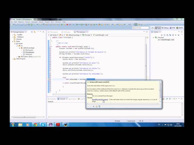 Explicando el ejercicio final de Iniciación a Java