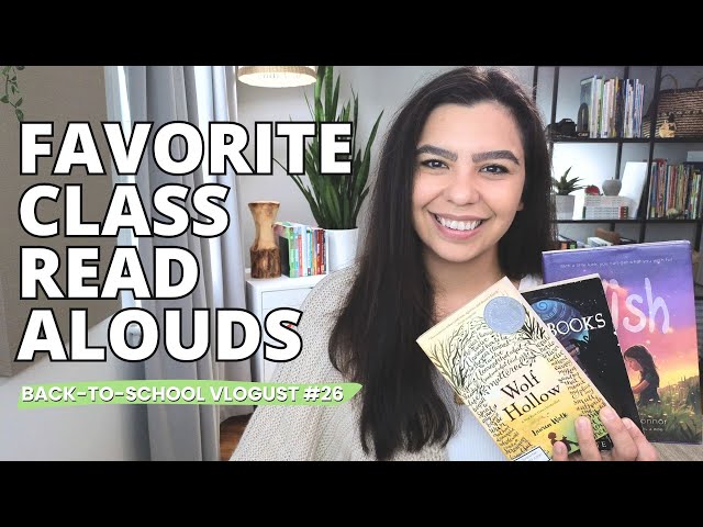 Favorite Class Read Alouds for Upper Elementary | Back-to-School Vlogust #26