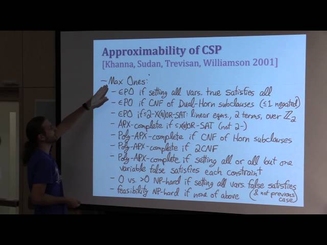 11. Inapproximability Examples