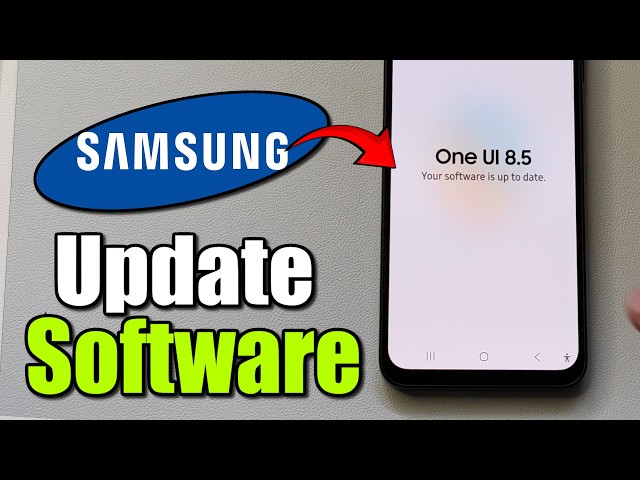 How To Update Samsung Phone Software (Best Method)