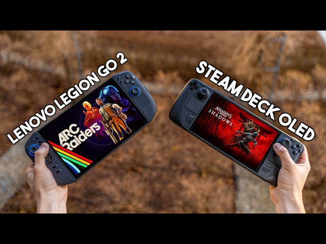 Lenovo Legion Go 2 vs Steam Deck OLED - The Best Handheld in 2026