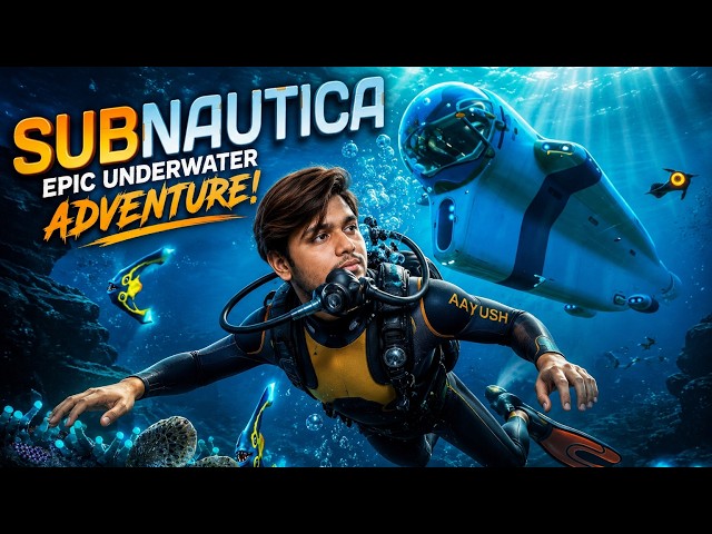 Speedrun Mega Stream l Subnautica speedrun stream edition  l Day-3 l Live Stream l AayushGamewood l