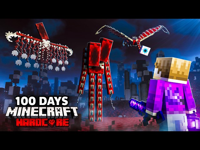 I Survived 100 Days in the DEEP VOID in Minecraft Hardcore!