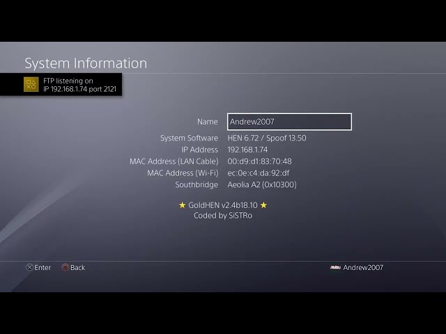 PS4 Jailbreak Spoofed To Jailbreak 13.50 HEN & GoldHEN Tutorial