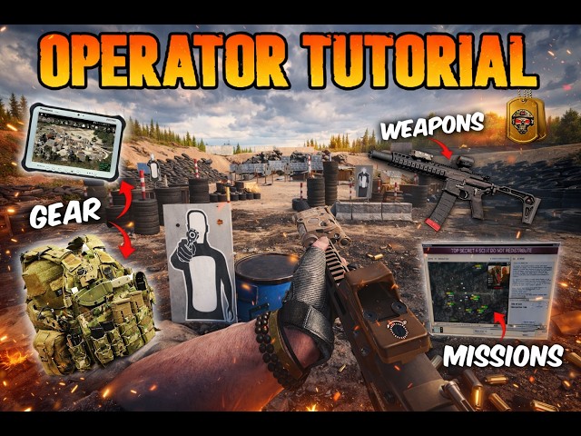 OPERATOR 0.9 | COMPLETE TUTORIAL & START GUIDE (Weapons, Gear, ATAK, Missions)