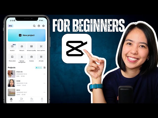 CapCut Mobile Video Editing Tutorial for Beginners 2025