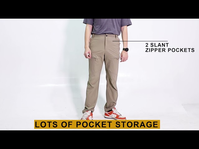 Men's Tek-Trek Lightweight Stretchy Hiking Pants