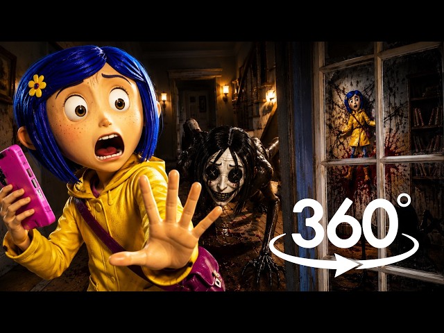 The Beldam Called Coraline… Then Entered Your House | RUN or Hide (VR 360°)