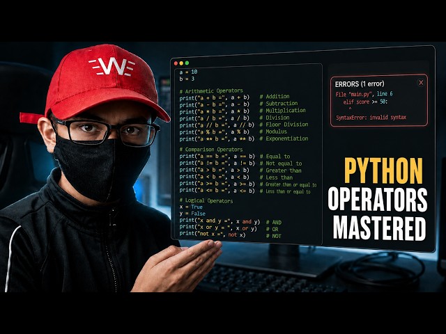 Python Conditionals: If, Elif, Else — Full Tutorial With Common Mistakes