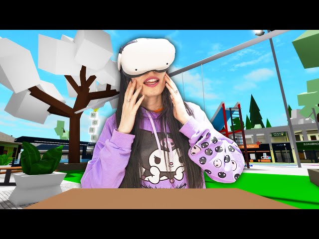 Jugué Brookhaven en REALIDAD VIRTUAL por Primera Vez (VR)