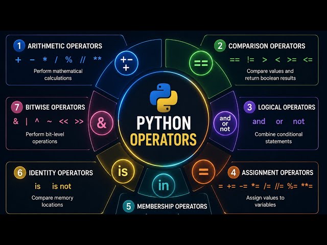 Python Operators #python 