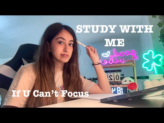 Study With Me (30/5) | For ADHD Students | White Noise