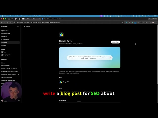Unlock ChatGPT + Google Drive automation! 🚀