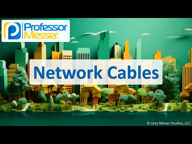 Network Cables - CompTIA A+ 220-1201 - 3.2