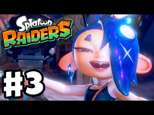 Shiver Joins My First Real Boss Fight! - Splatoon Raiders - Gameplay Walkthrough Part 3