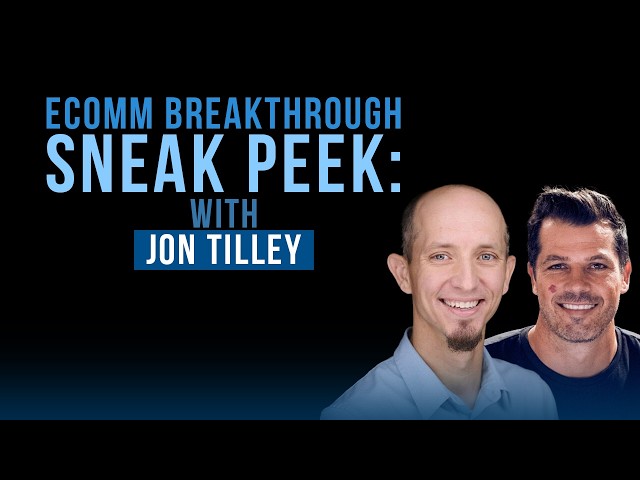 Sneak Peek   Amazon Keyword Optimization is DEAD The New Way to Rank on Amazon with Jon Tilley