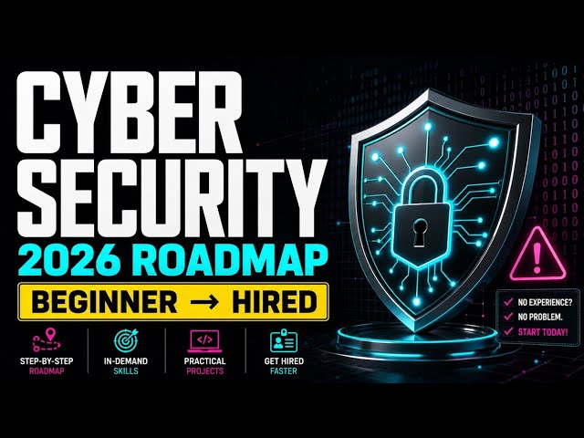 Cyber security roadmap 2026