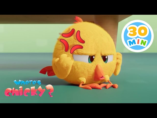 Grumpy Chicky | Chicky's Playhouse | 30 Min Kids Cartoons Collection