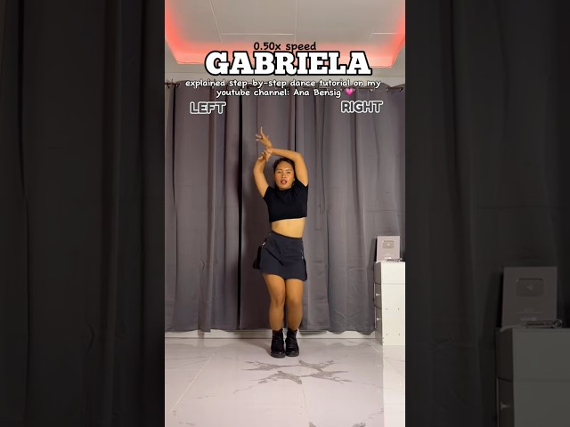 KATSEYE ‘Gabriela’ Dance Tutorial Slow and Mirrored #dancetutorial  #katseye #gabriela