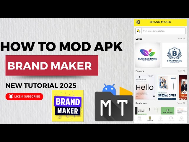 HOW TO MOD BRAND MAKER USING MT MANAGER/TUTORIAL 2025