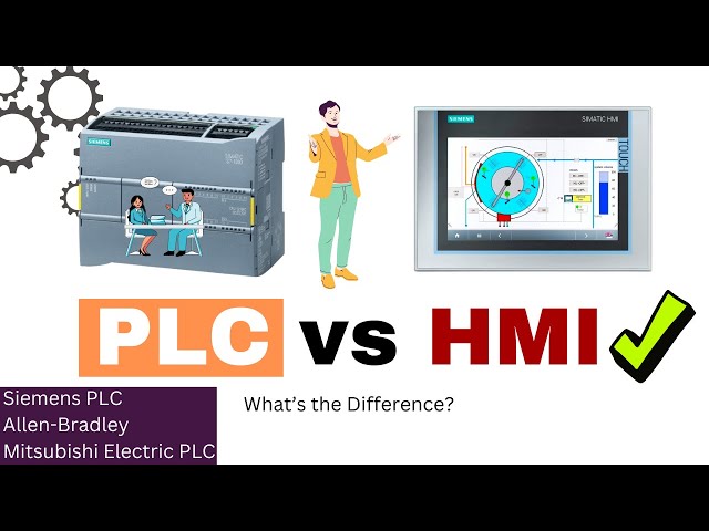 PLC vs HMI: What's the Difference? 🤔 | Automation Explained ⚙️📊