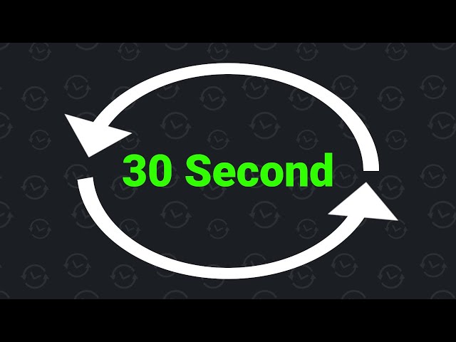30 Second Interval Timer
