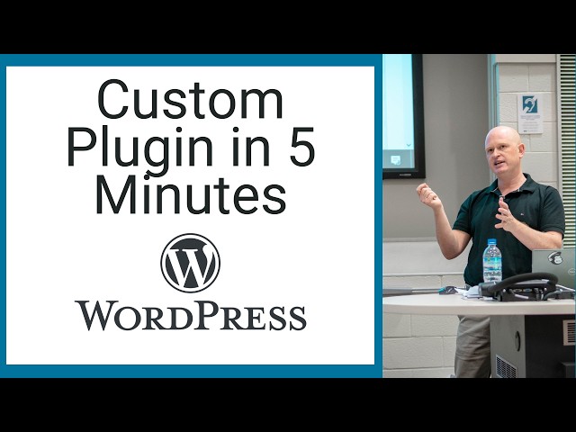 Create a Custom #WordPress Plugin (No Coding Experience Needed)