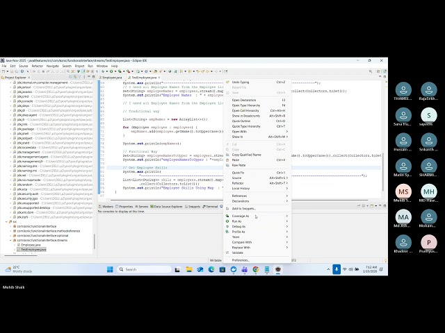 Java 8 Features 6 (Flat Map, Any match, All match, None Match and count) by Jafru