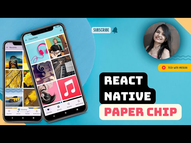 #12 Mastering React Native Paper Chips | Versatile Tag Elements | React Native Paper Series
