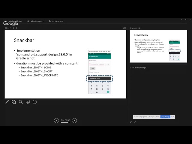 Principles of Programming Graphical User Interfaces Android 2019/7