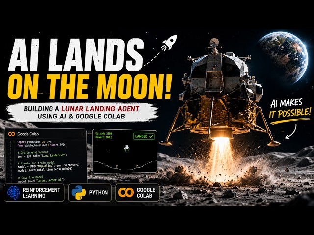 Building a Lunar Landing AI Using Python & Google Colab 🚀