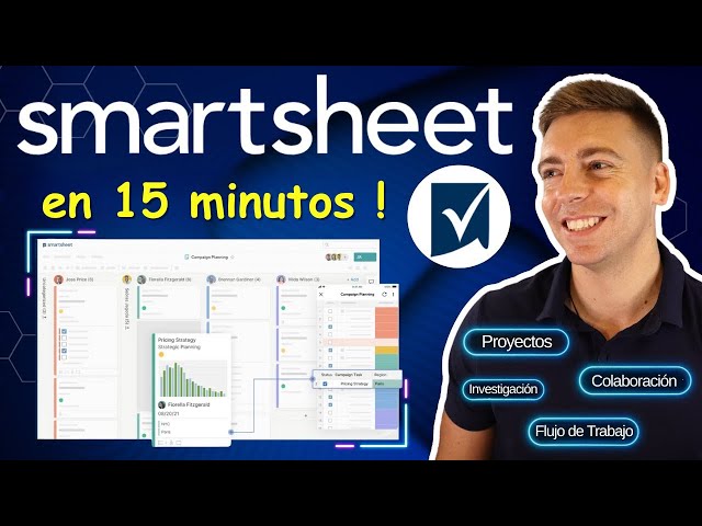 Smartsheet for Beginners | Spreadsheet-Based Project Management (Tutorial 2025)
