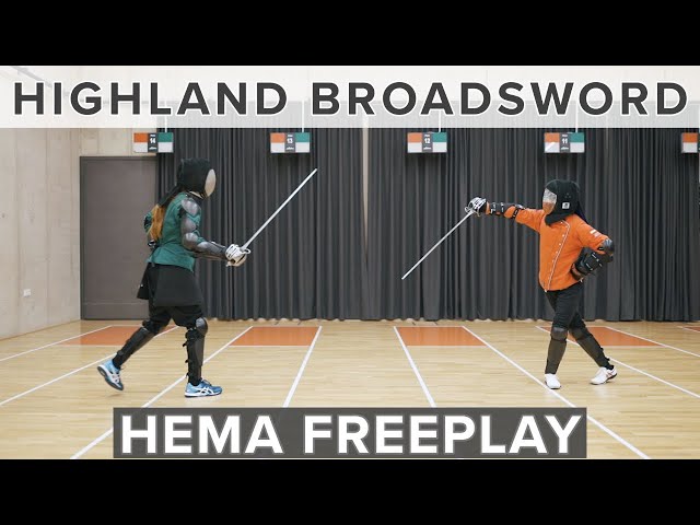 Highland Broadsword Sparring - Max vs. Peter [HEMA]