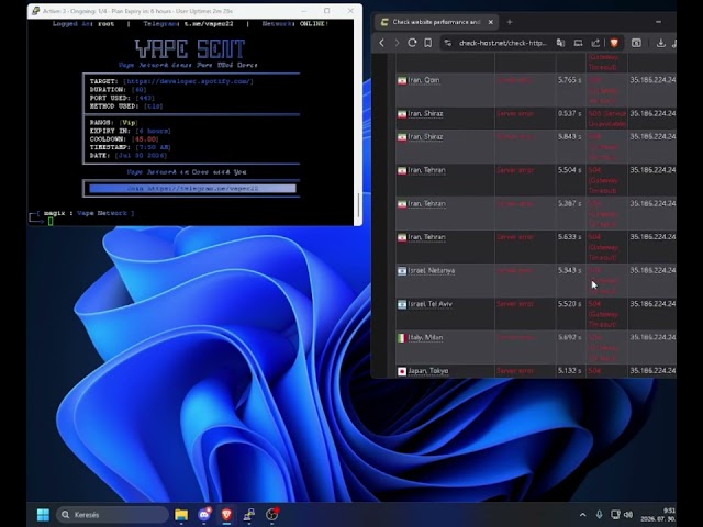 VapeC2 SHOWCASE | DDOS BEST C2/BOTNET/API  2026 | L4 & L7 | BEST BYPASS
