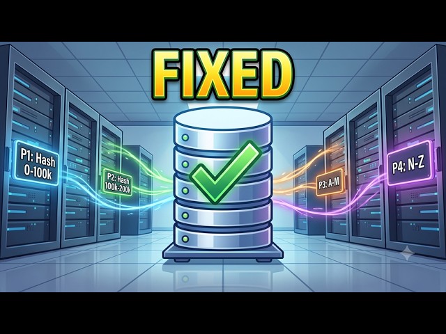 Data Partitioning Deep Dive: From Basics to Consistent Hashing