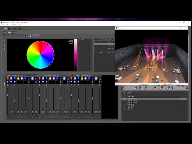 Entrenamiento con CHAUVET DJ – ShowXpress en español Parte 2 Steps | Paletas | Generador