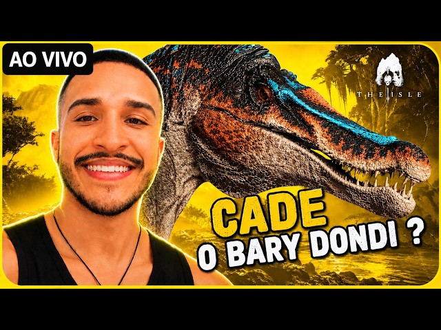 🔴AO VIVO🔴4 DIAS PARA O DEVBLOG! BARYONIX CADE VOCE! The isle evrima  #deinosuchus #theisle #evrima