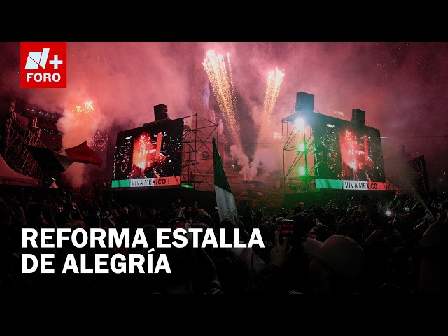 Mexico Defeats Ecuador and Paseo de la Reforma Fills with Celebrating Fans