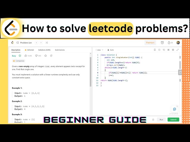 How to solve Leetcode problems? , Beginner Guide | Don't Be Fooled by this Feature 🙈| How to code